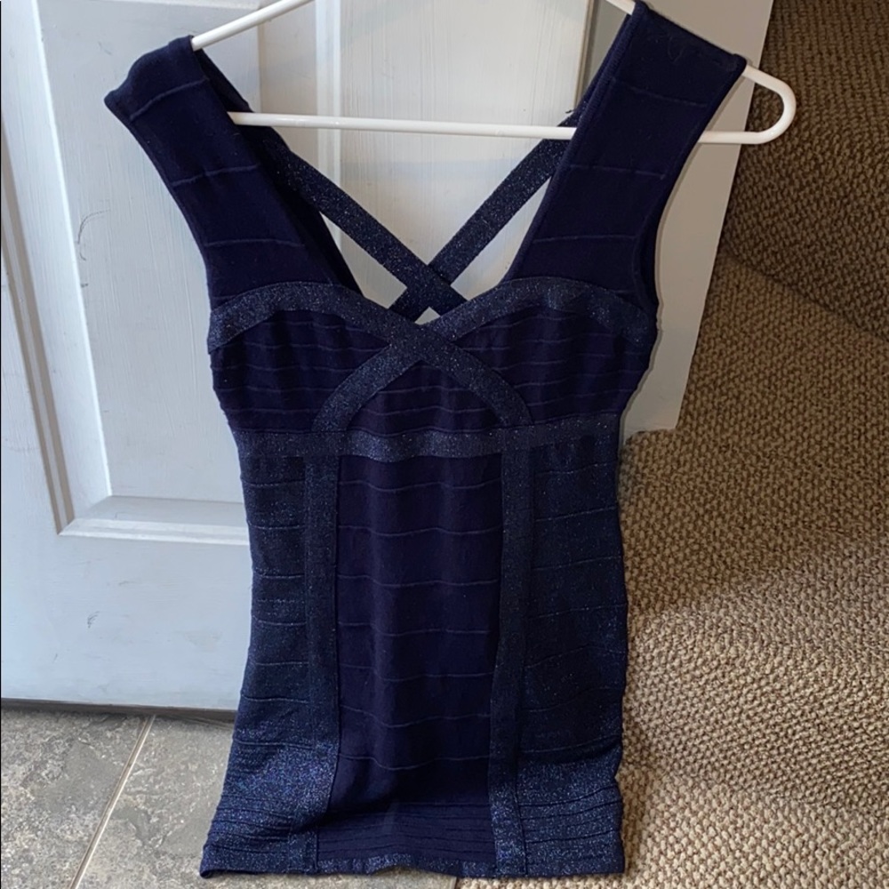 Navy Blue Dress